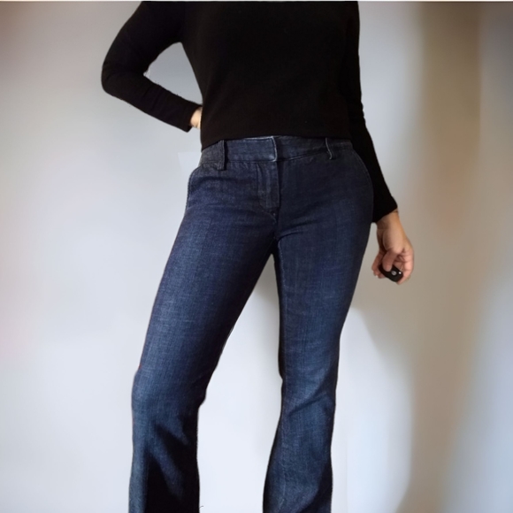 Vintage Denim - Vtg Y2K Low-rise Flare Trousers